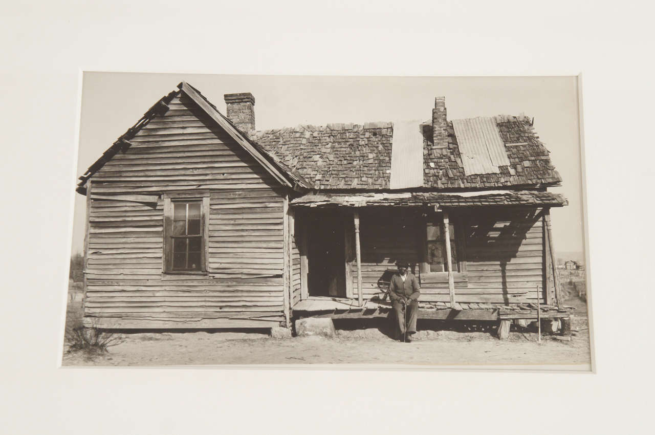 American Peter Sekaer, Typical Shanty, Mississippi 1938